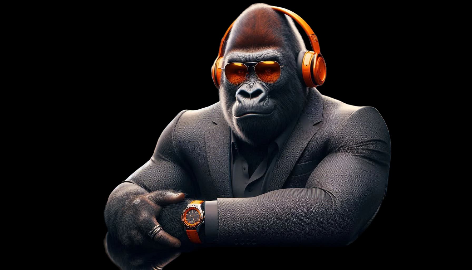 HEY JOE gorilla mascot
