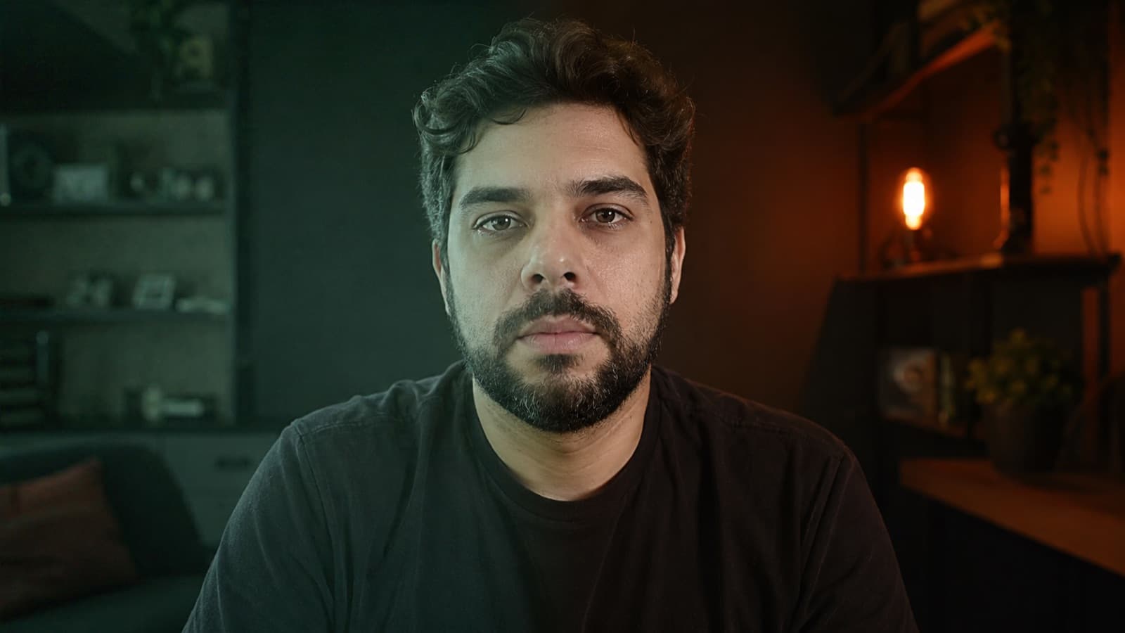 Retrato com cor bem tratada: branco correto, pele natural e um look quente sutil